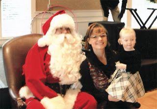 Family With Santa Claus