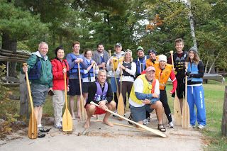 Group Photo At Water Triathlon