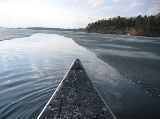 Narrow River In Whitefish Lake