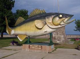 Walleye Statue