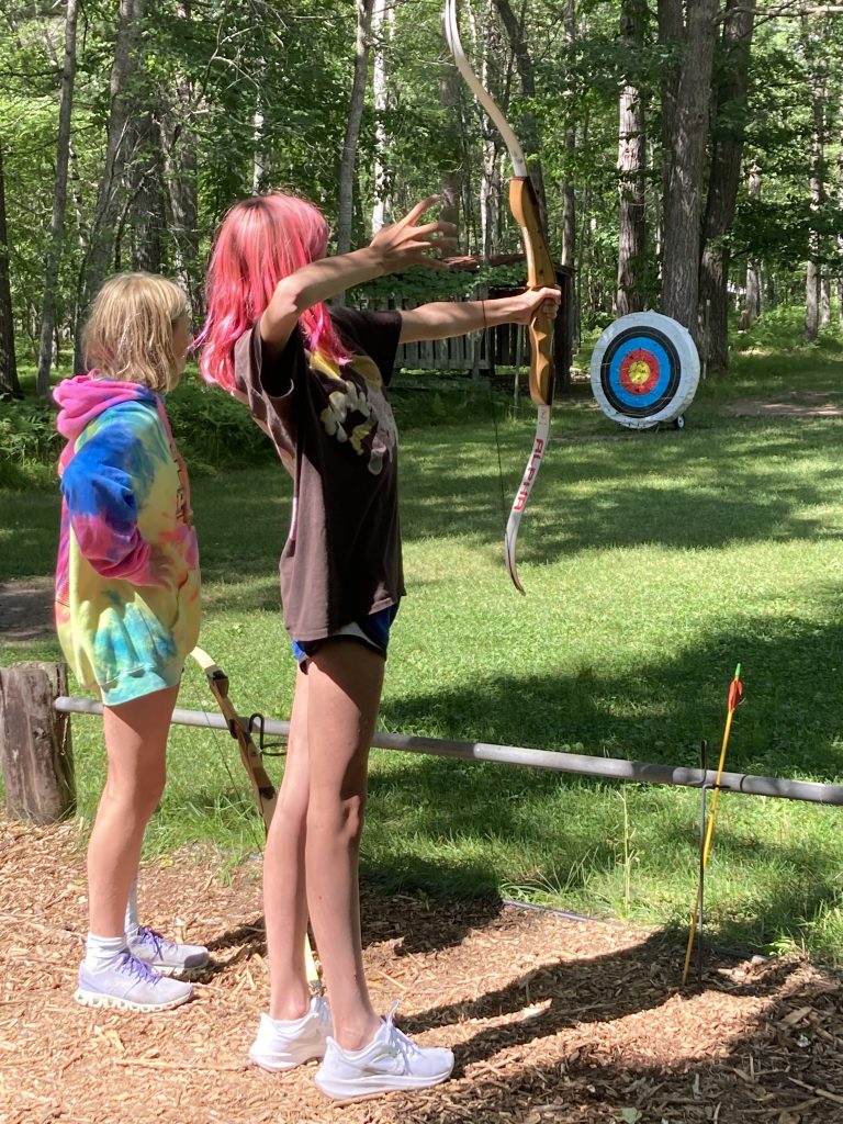 Children enjoying outdoor activities at Camp Foley